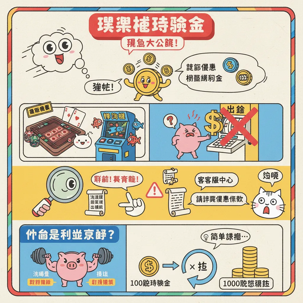 領取娛樂城體驗金前，務必釐清流水要求與出金限制